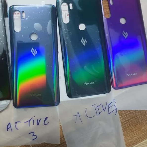 Nắp lưng vsmart active 3 bao test đỗi trã