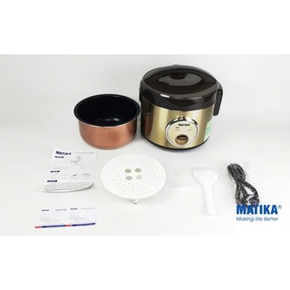 THANH LÝ NỒI CƠM ĐIỆN MATIKA MTK-RC05-HÀNG CHÍNH HÃNG
