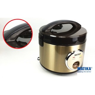 THANH LÝ NỒI CƠM ĐIỆN MATIKA MTK-RC05-HÀNG CHÍNH HÃNG