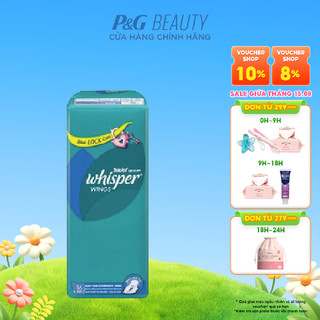 Băng Vệ Sinh Whisper Cánh Đêm 16 Miếng 28cm