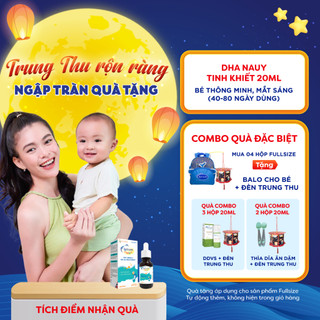 DHA cho bé Avisure DHA smart kid DHA tinh khiết từ Na Uy cho trẻ dạng nhỏ giọt 20ml