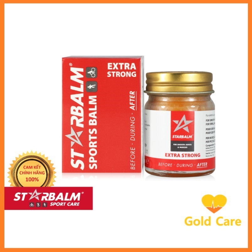 ✅ Dầu cù là đỏ/ Cao đỏ Starbalm - Hà Lan