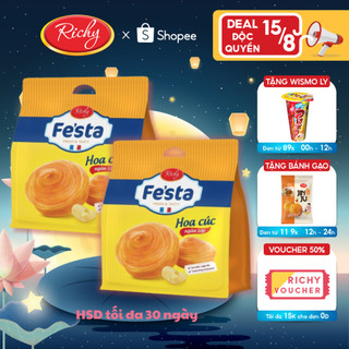 [HCM]Combo bánh mì hoa cúc ngàn lớp Fe'sta Richy 3 bánh/túi