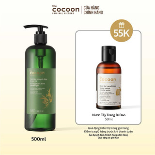 Gel tắm khuynh diệp & bạc hà Cocoon làm sạch và thư giãn 500ml