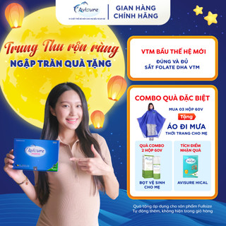 Tích điểm - Vitamin tổng hợp dành cho bà bầu, trước và sau sinh Avisure Mama