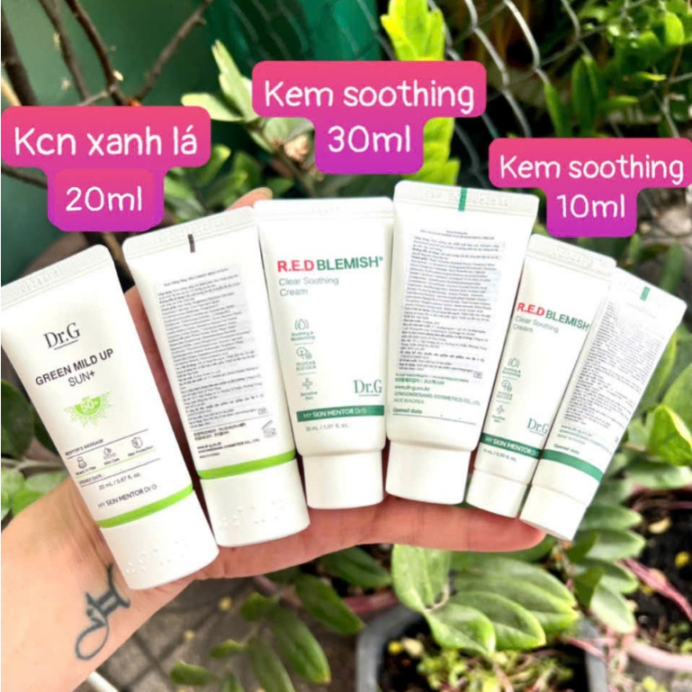 (MINI 10ml & 20ml) Kem Chống Nắng Dr.G SPF50+