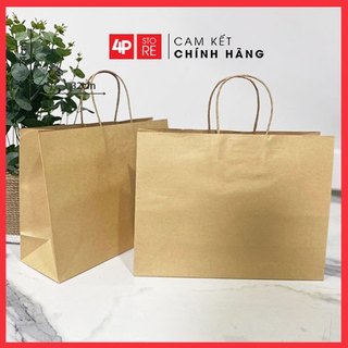 01 TÚI  32 X 24 X 11 CM KRAFT NÂU 120GSM - HỎA TỐC