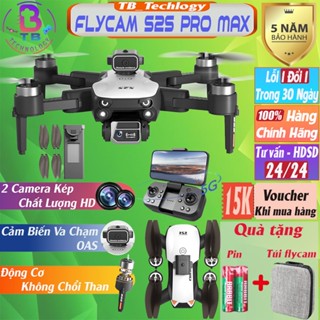 Flycam S2S Pro Max - Tích hợp chống rung - Tránh trướng ngoại vật - Pin 2000mah bay được 25 phút