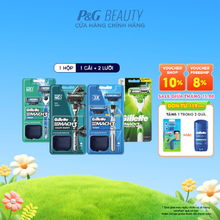 Dao Cạo Râu GILLETTE Mach3 /Mach3 Turbo 3d Cao Cấp