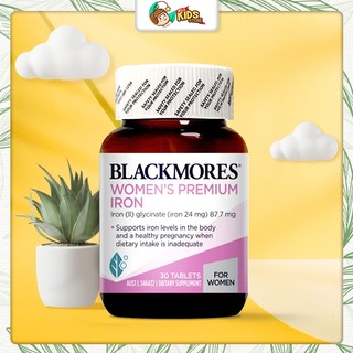 Viên uống bổ sung sắt Blackmores Iron Úc 30 viên