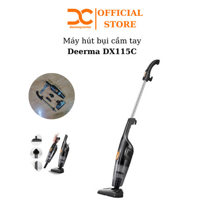 Máy hút bụi cầm tay Deerma DX115C / DX118C / DX120C mini bản quốc tế