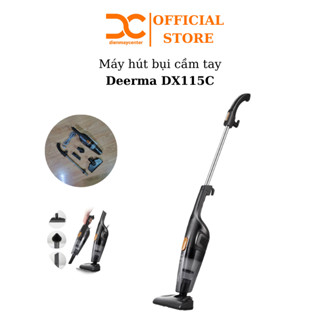 Máy hút bụi cầm tay Deerma DX115C / DX118C / DX120C mini bản quốc tế