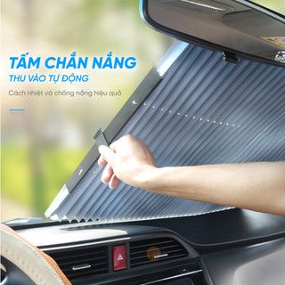 Rèm che nắng, chắn nắng kính lái xe ô tô dạng kéo