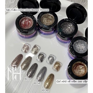 gel nhũ siêu sáng Barbie Marige, gel nhũ vẽ viền