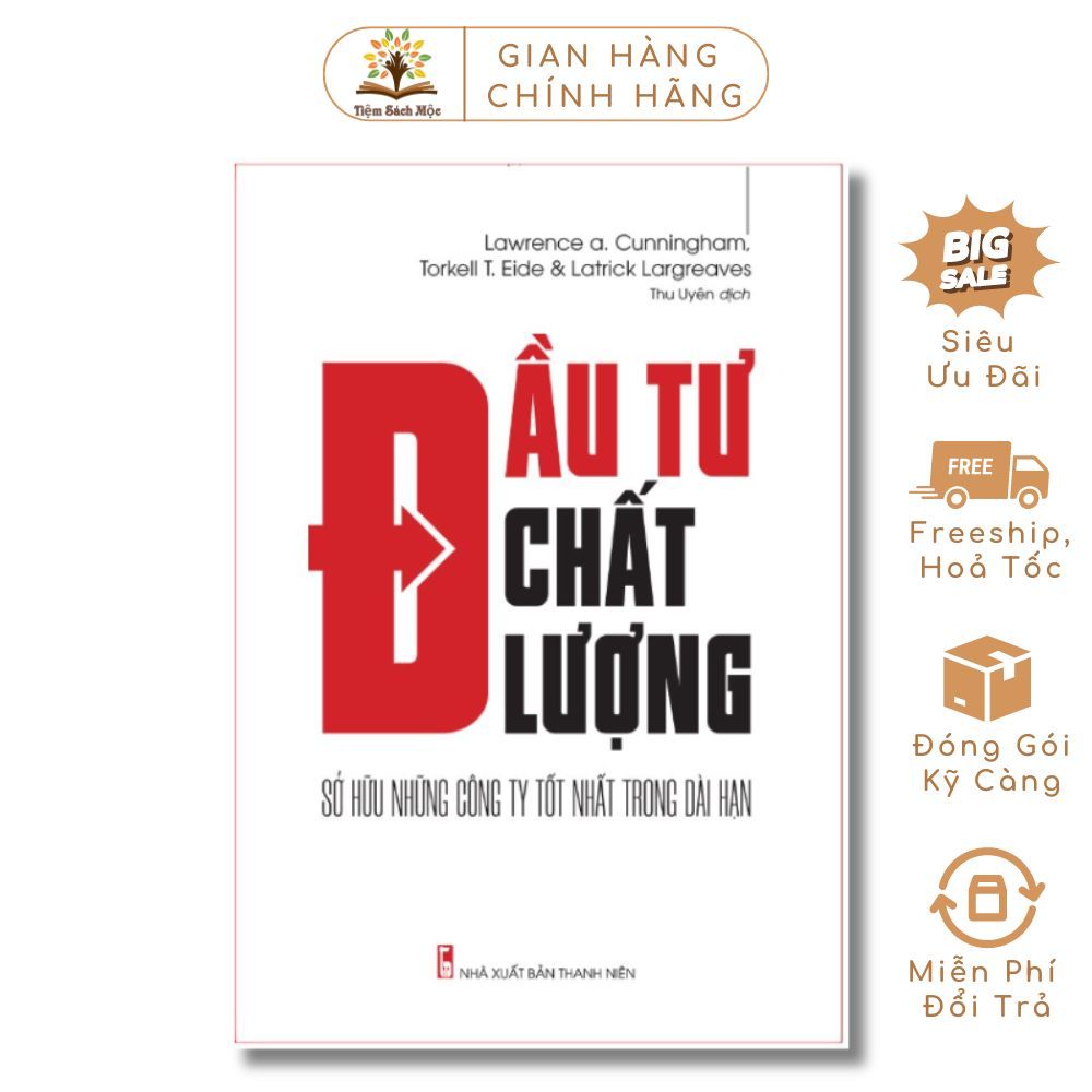 [TSM] Sách: Đầu Tư Chất Lượng