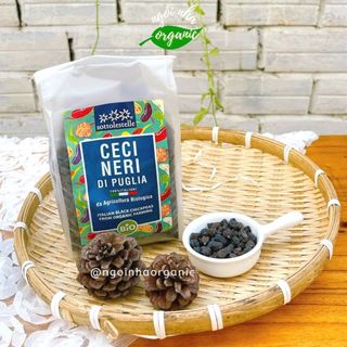 Đậu gà đen hữu cơ Sottolestelle Organic Black Chickpea