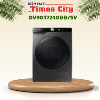 Máy sấy Samsung 9 kg Heat Pum DV90T7240BB/SV