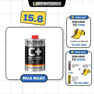 Date mới - Nhớt tổng hợp cao cấp cho xe tay ga và ô tô Voltronic Granturismo C+ Full Synthetic Voltronic  C+