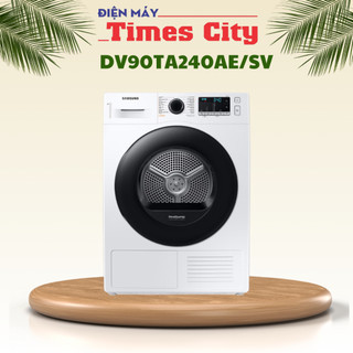 Máy sấy bơm nhiệt Samsung 9 Kg DV90TA240AE/SV