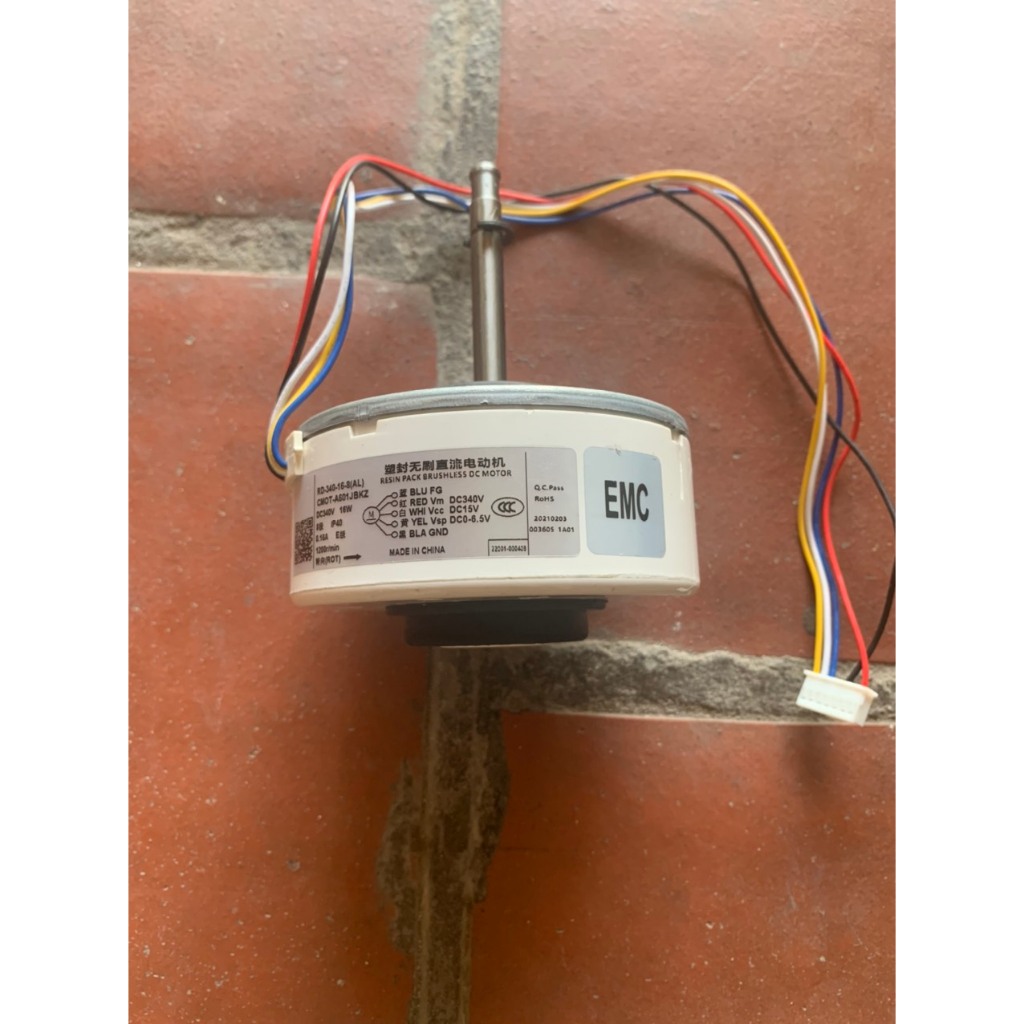 Motor quạt dàn lạnh điều hòa PANASONIC 16w  5 DÂY (DC 310V)