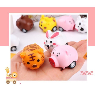Đồ chơi xe con vật chạy đà