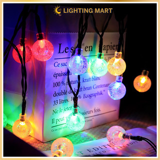 Đèn led trang trí bi bọt 10m trang trí lễ tết
