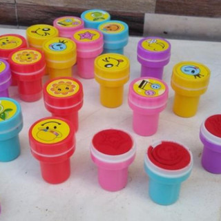 Đồ chơi con dấu hoạt hình đồ chơi đóng dấu hình mặt cười cho bé trai bé gái giá rẻ