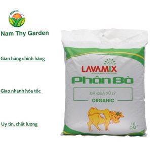 Phân bò hữu cơ lavamix đã qua xử lý túi 10dm3