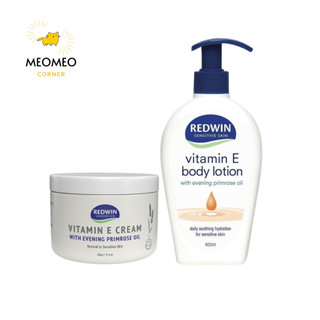 Kem dưỡng ẩm vitamin E kết hợp Hoa Anh Thảo Redwin vitamin e