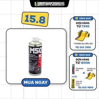 Xịt dưỡng sên phử sứ cao cấp nhập khẩu Đức Voltronic M50-K Ceramic Chain Lube (M50 Voltronic)