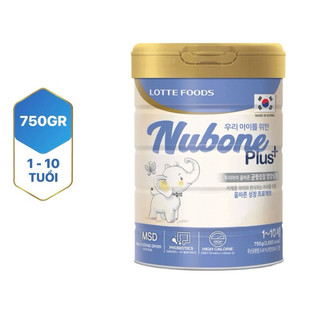 Sữa bột nubone plus 750g cho trẻ 1-10 tuổi hsd 2026