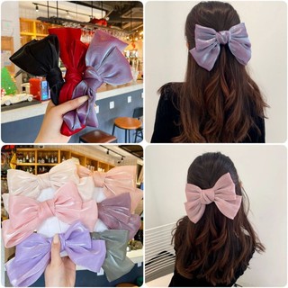 Kẹp nơ to phồng công chúa hot trend cho bạn gái