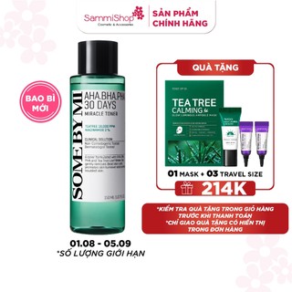 Some By Mi Nước hoa hồng AHA-BHA-PHA 30 Days Miracle Toner 150ml