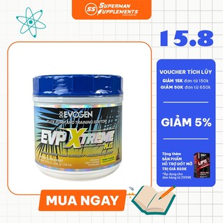 Thực phẩm bổ sung nặng lượng trước tập preworkout evp extreme vip nhất của rambod và evogen team - đại lí bbt tân phú