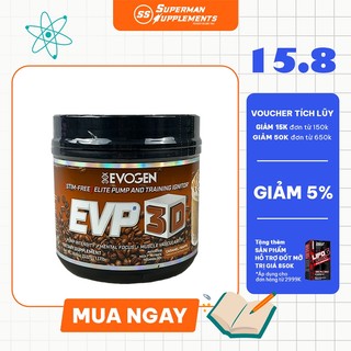 Thực phẩm bổ sung trước tập EVP-3D