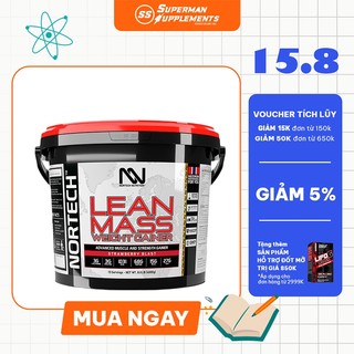Sữa tăng cân tăng cơ Lean Mass Weight Gainer nhiều hương vị bịch 4kg không gây mỡ - Đại lí BBT145