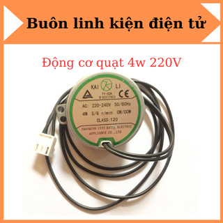 Động cơ quạt hơi nước 220v 4w