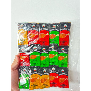 Snack Đùi Bò Quay Dưa Hấu Đỏ ( 1 bịch 60 gói nhỏ)
