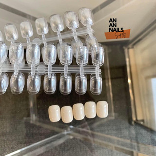 Móng mẫu vuông ngắn , 3 size 200 móng - An An Nails