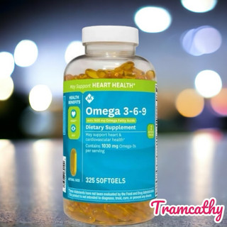 Viên uống Omega 369 Của Mỹ 325 Viên - omega 3-6-9