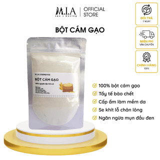 Bột Cám Gạo Sữa Nguyên Chất, Trắng Da, Dưỡng Ẩm, Mờ Thâm Sạm