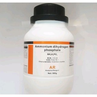 NH4H2PO4 ammonium dihydrogen phosphate MAP lọ 500g Amoni photphat thí nghiệm