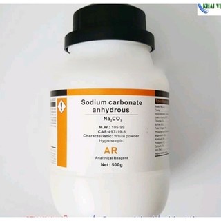 Chất Na2CO3 Natri cacbonat Sodium carbonate Xilong lọ 500g tinh khiết thí nghiệm