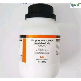 MgSO4.7H2O Magnesium Sulfate Heptahydrate 500g Magie sunphat 10034-99-8 MgSO4