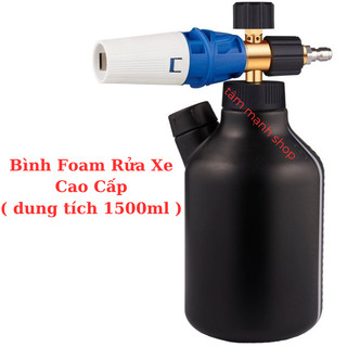 Bình phun Xịt Rửa Xe Tạo Bọt Tuyết 1500ml dùng cho máy rửa xe