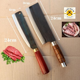 Bộ dao bếp chặt xương -thái thịt chất thép siêu sắc bén