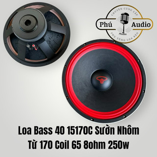 Loa bass 40 1 cặp từ 170 coil 65 8ohm công suất 400~500w