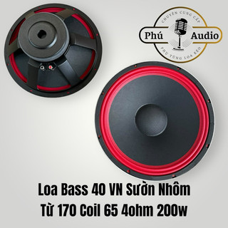 Loa bass 40cm 200~250w từ 170 coil 65 4ohm