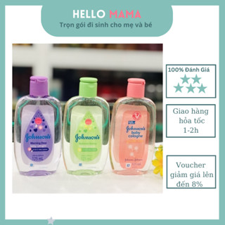 Nước hoa Johnson Baby 50ml- chai nhỏ -Nước hoa Em bé, Dầu thơm cho bé-Hellomama *