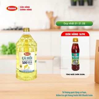 Dầu ăn dinh dưỡng Ranee CÁ HỒI 2L